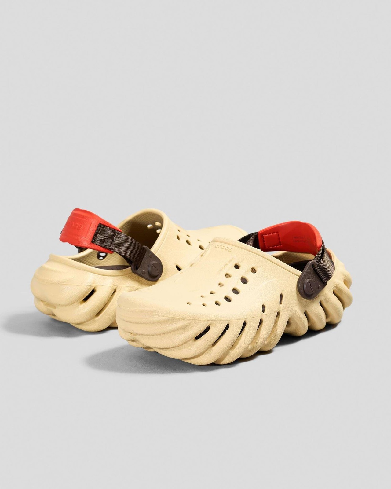 Crocs Kids' Echo Clogs - Sesame