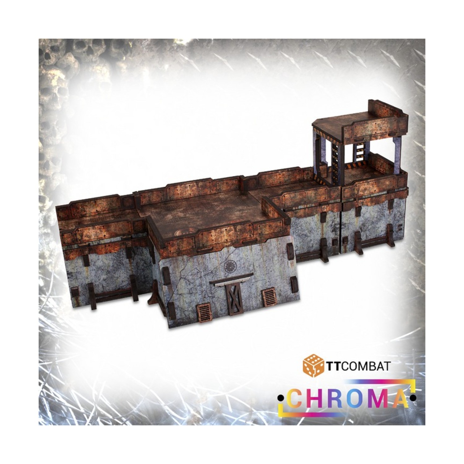 TT Combat Sci-Fi Gothic Terrain 32mm Bastion  Pack SW (New)
