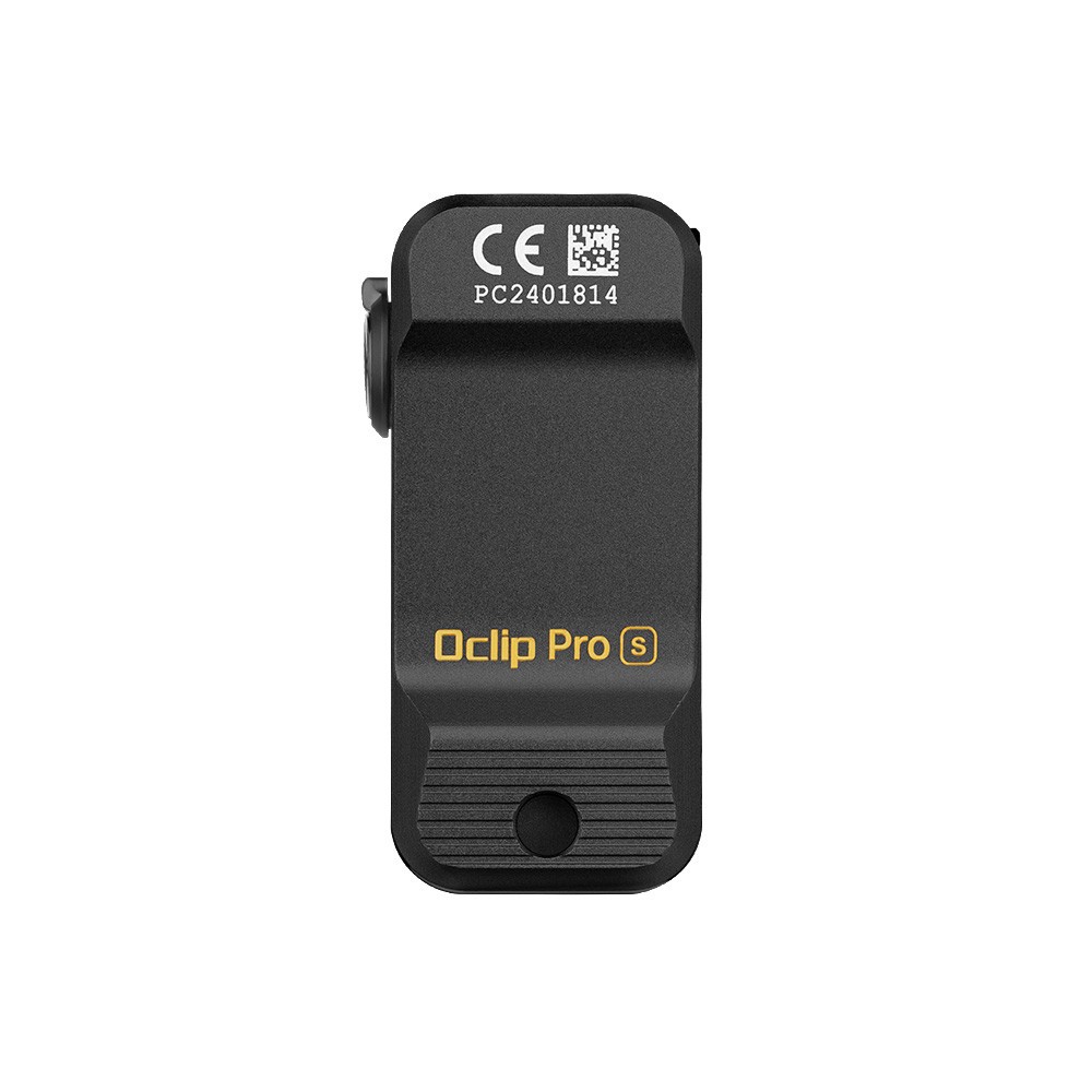 Olight Oclip Pro S Black Multifunctional Clip Flashlight & Oclip Headlamp Strap