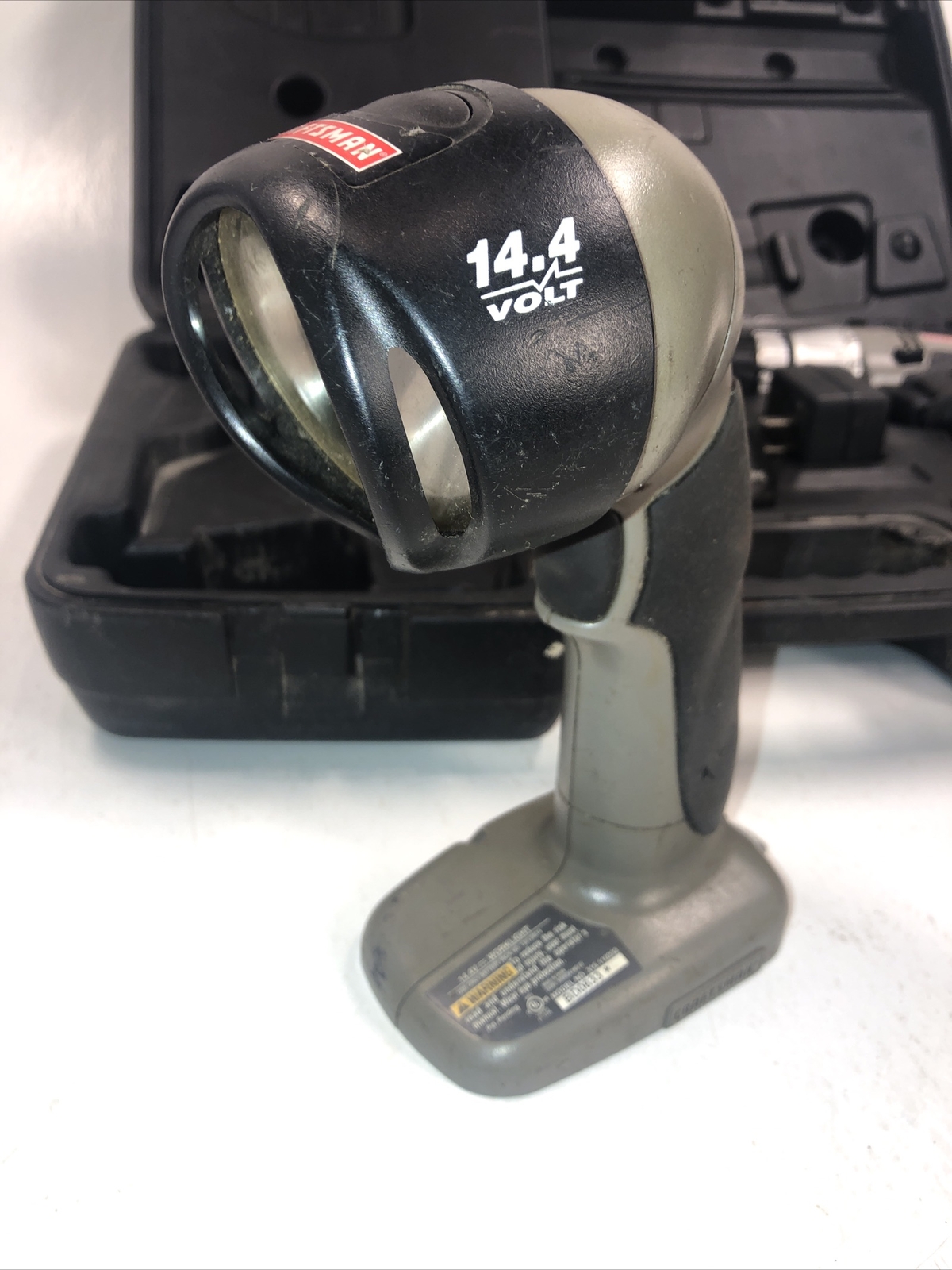 Craftsman 14.4 Volt Drill & Flashlight Set with Battery and Case