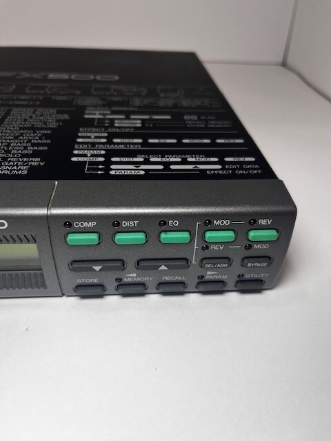 YAMAHA FX500 Simul Effect Processor Japan Effect Rack Unit w/power supply used