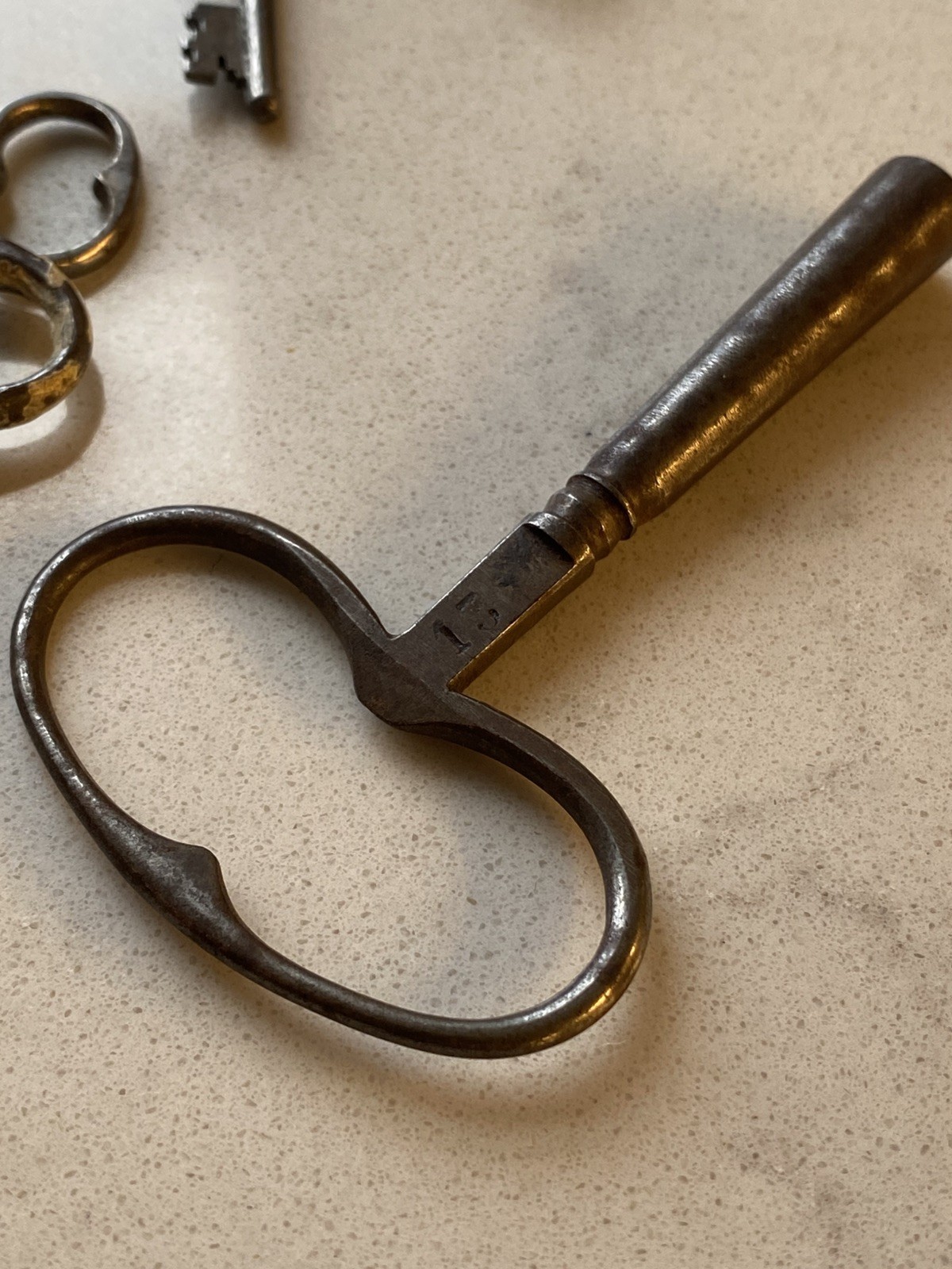CHUBB Key 128 Queen Victoria St - Antique Key Vintage Key and others