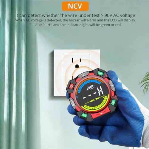 6000 Counts TRMS Multimeter Rechargeable Auto-Ranging Volt Meter | Smart