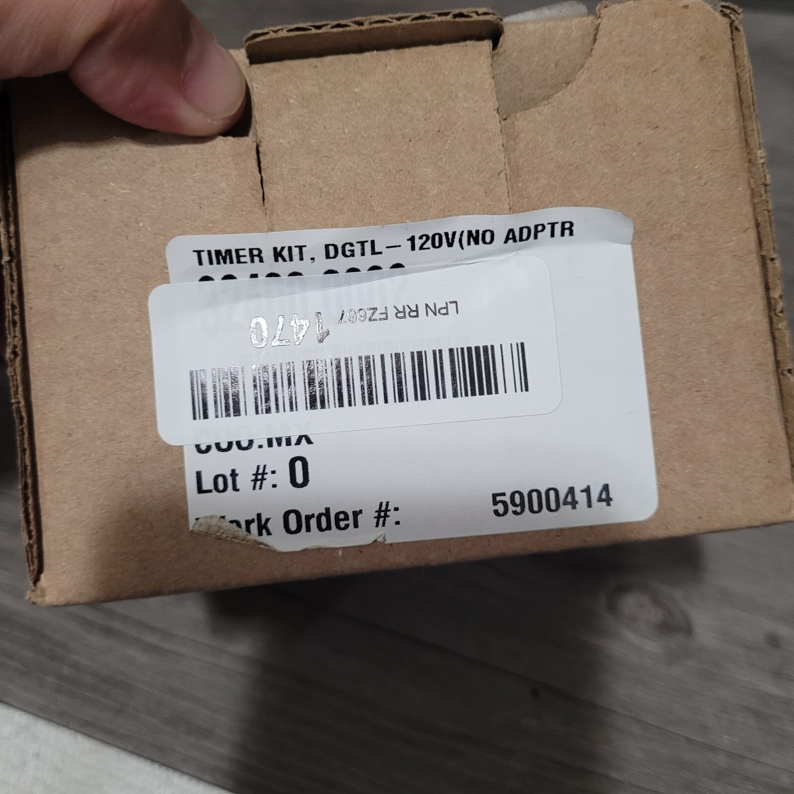 32400.0002 Timer Kit Dgtl-120V No Adapter