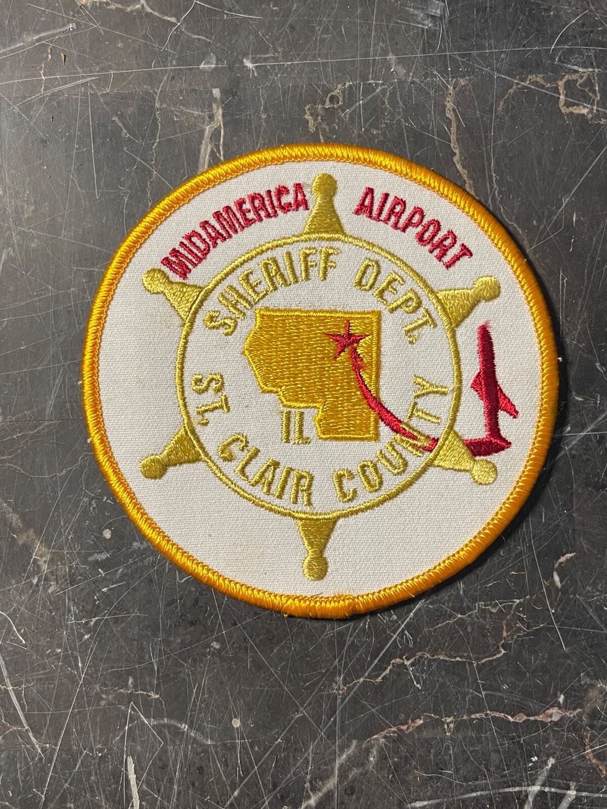 Obsolete St. Clair County Sheriff at MidAmerica Airport Patch