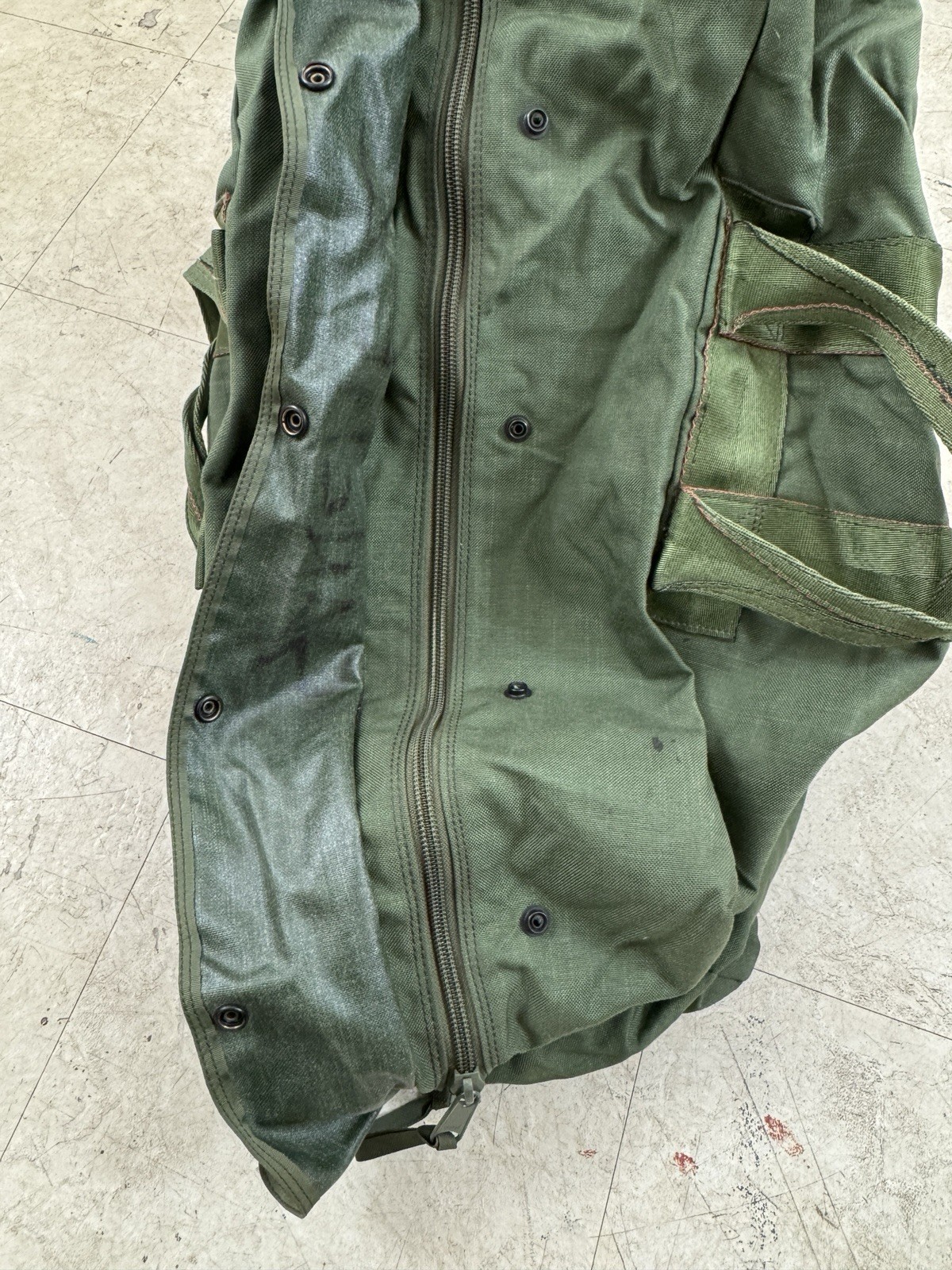 USAF Flyers Pilot Kit Bag 80s Nylon Air Force