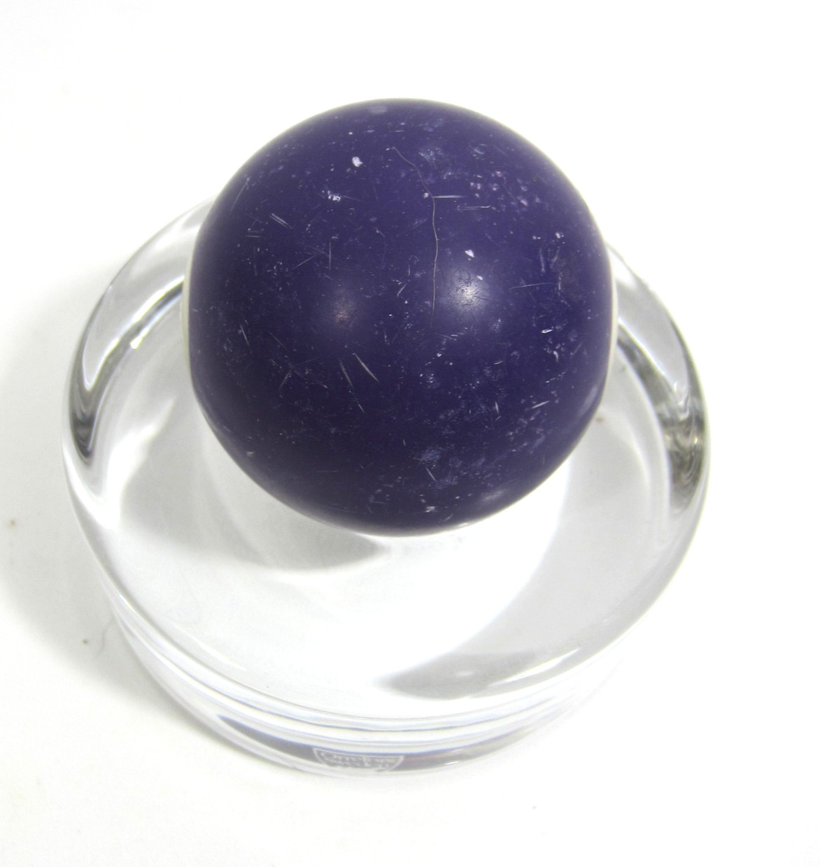 Vintage 2 1/4" Billiard Ball #4 Purple Solid Pool Replacement Lost Single