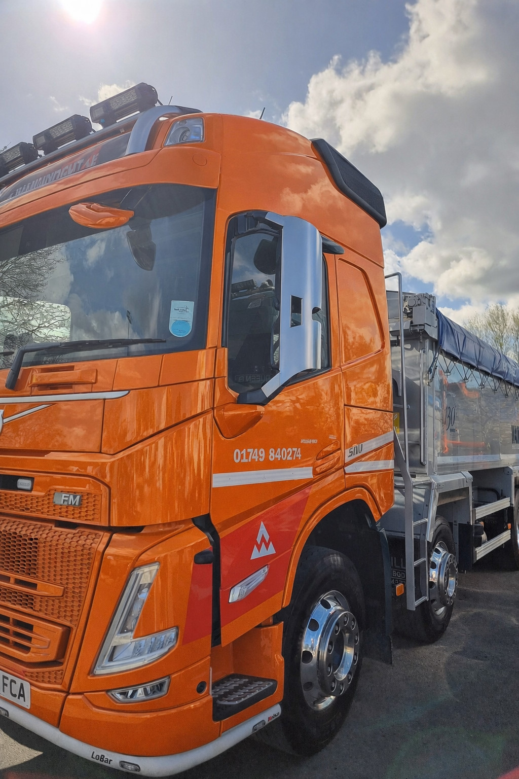 Mirror Guards VOLVO FM VERSION 5 (Stainless steel) Pair
