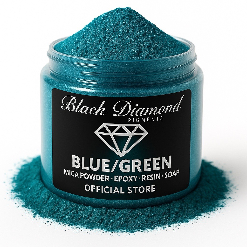 Black Diamond Pigments® | Blue/Green is a premium professional pigment