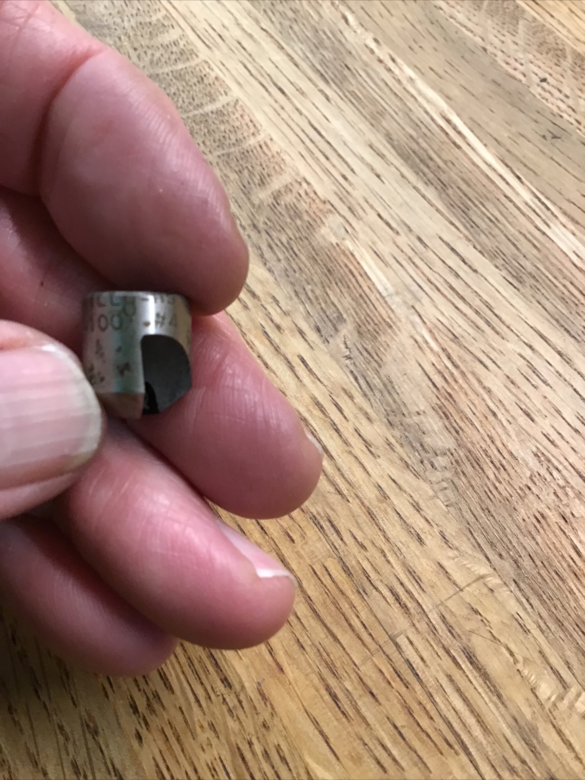 SCHRILLO Countersink Cutter HS. 1/2'' 100 deg. #4'' Shank/drill