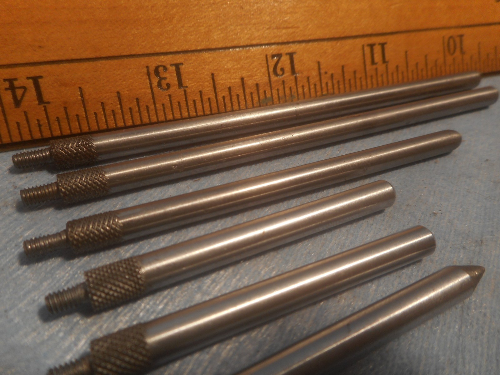 8Pcs Dial Digital Indicator Extension Stem Rod Set