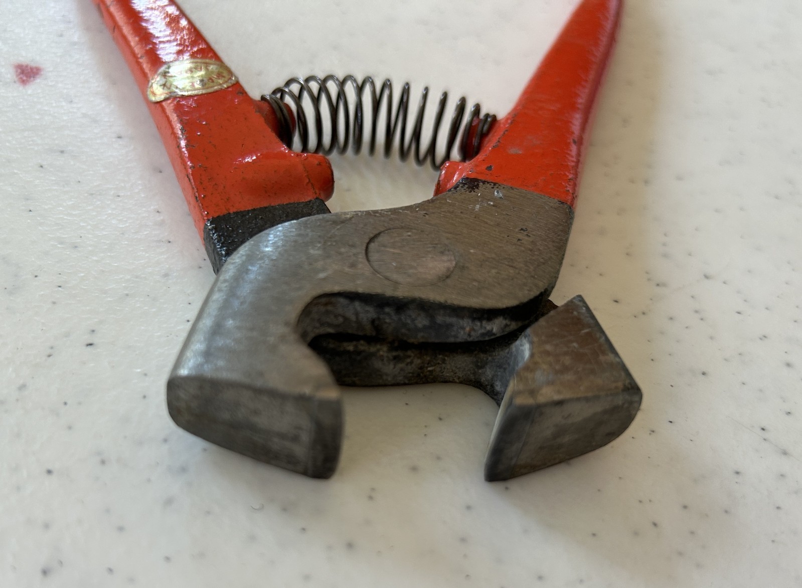Vintage Tile Nippers 7.5"L