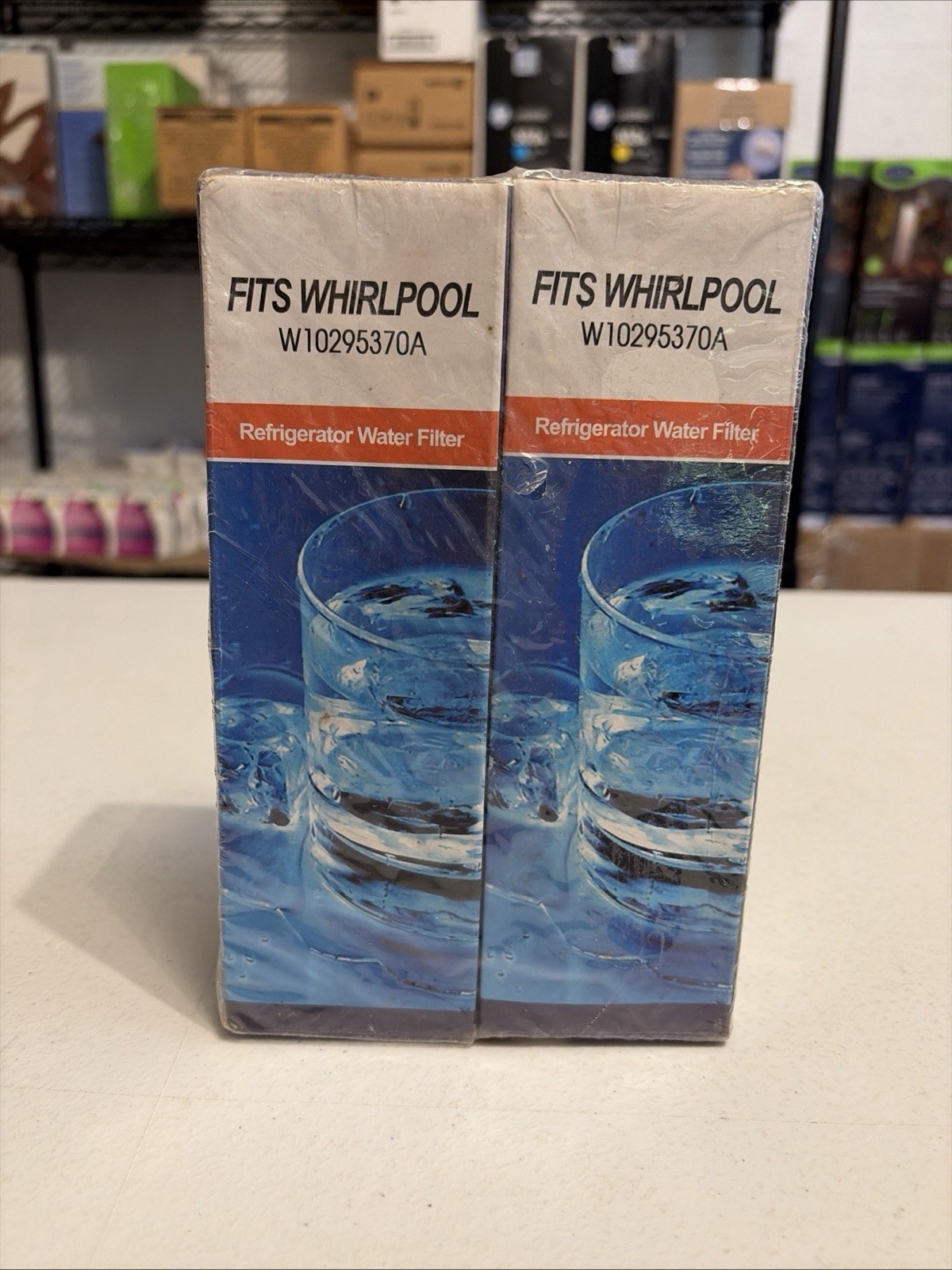 Whirlpool Refrigerator 2 Water Filters Fits 4396841 /4396710 Set of 2 NOS Sealed