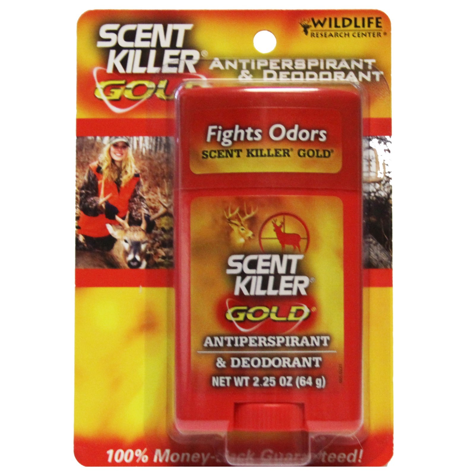 Wildlife Research Body Anti-Perspirant Deodorant 2.25oz Scent Killer Gold #01247