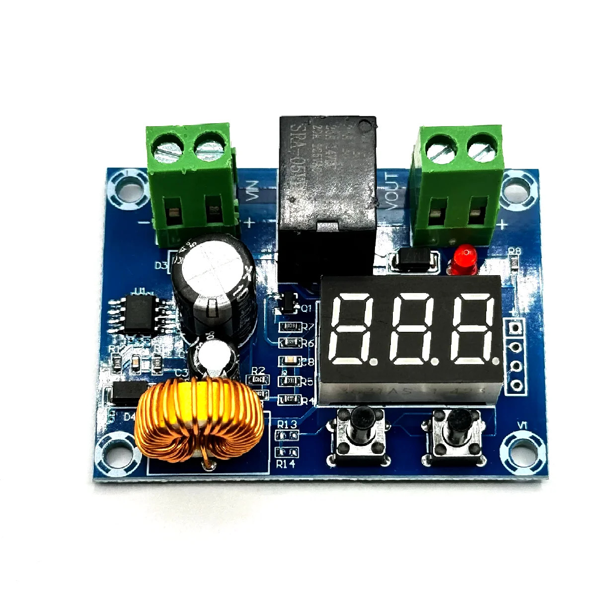 2* DC12V-36V Battery Low Voltage Cut Off On Switch Controller Protection Module