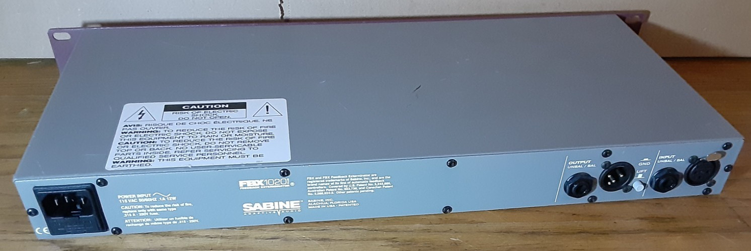 Sabine FBX1020 Plus Feedback Exterminator (FBX1020 Plus)
