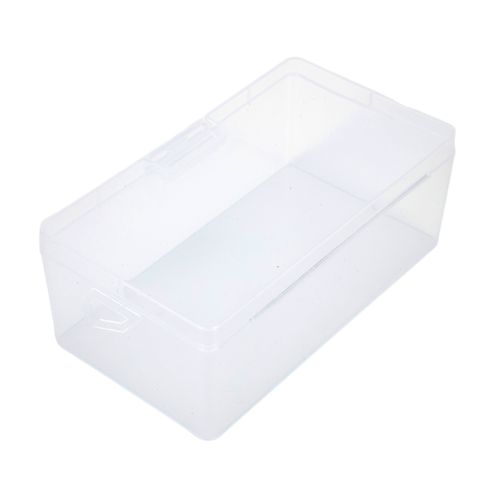 Plastic Storage Box Transparent With Lid Collection Container Organiser