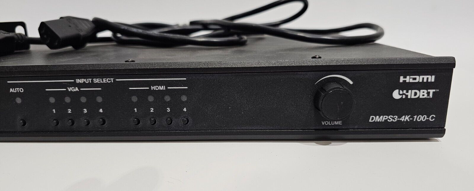 CRESTRON DMPS3-4K-100-C Presentation System w/ Rack Mount Ears