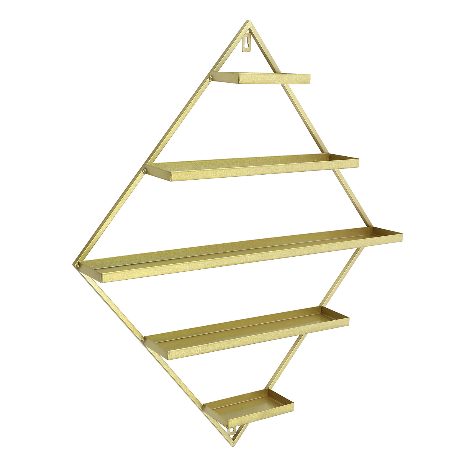 Rhombus?Nail?Polish?Racks, Wall-mounted Nail Polish Racks, 5-tier Display Racks