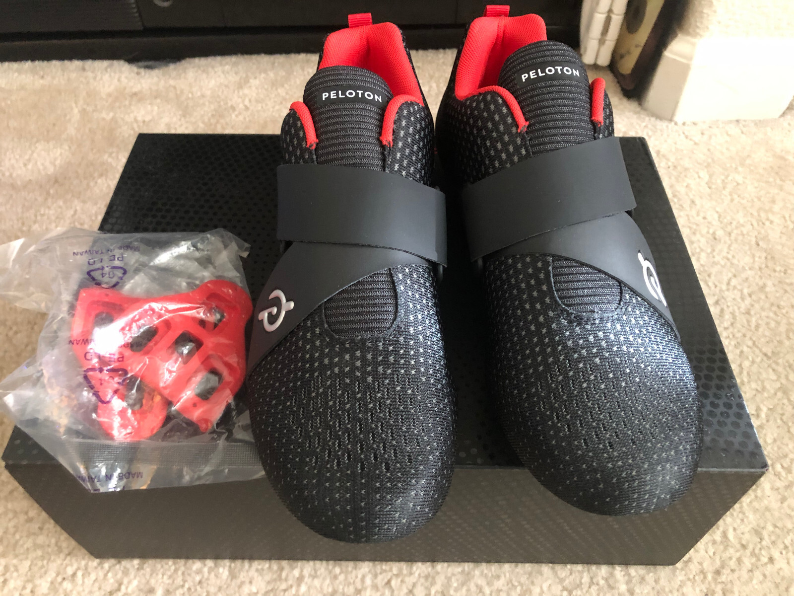 Peloton Altos Cycling Shoes Bike+ Single Hook Loop Strap US 7.5Men / 9Women
