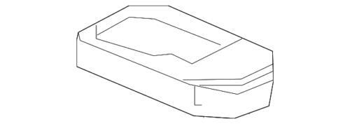 Genuine Honda Fob Assembly Entry Key (Driver 2) 72147-T2G-A51