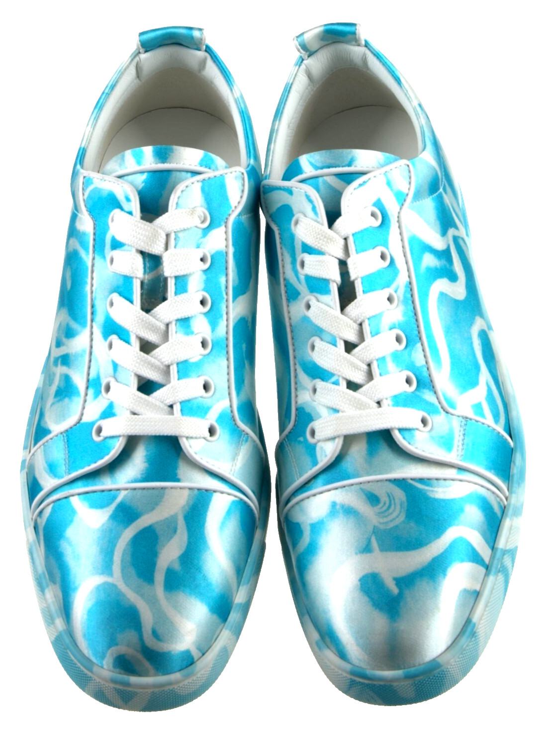 $895 CHRISTIAN LOUBOUTIN Swirl Low-Top Sneakers (43 EU; 10 US) ITALY NEW
