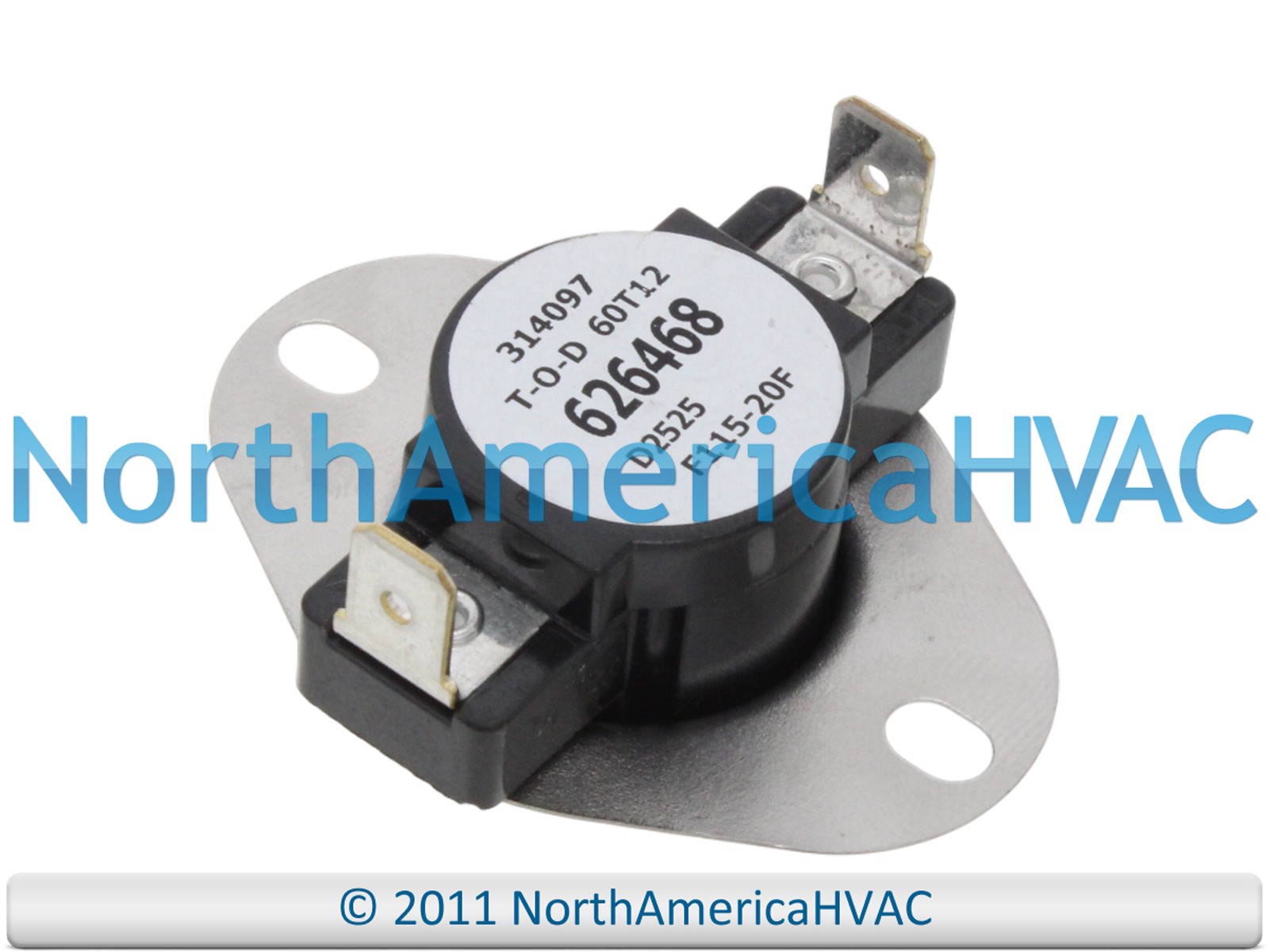 OEM Nordyne Intertherm Miller Furnace Disc Limit Switch Replaces 60T12-314097
