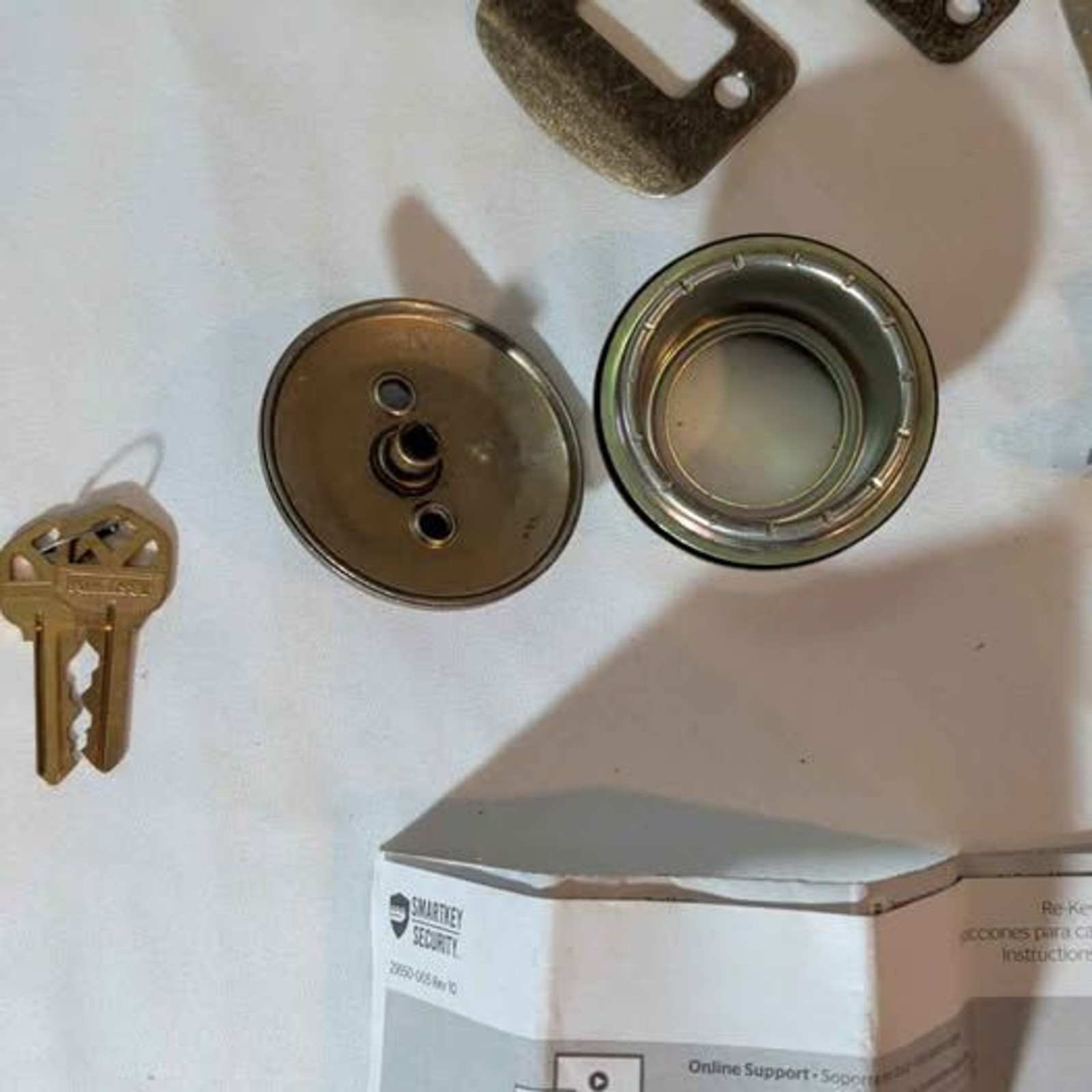 Open box Kwikset 660 Single Cylinder Deadbolt