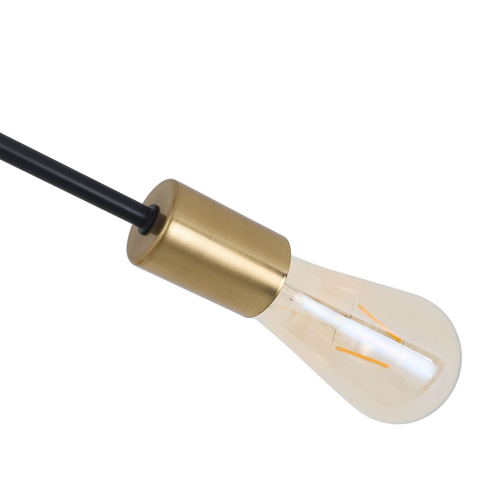 Modern Sputnik Chandelier Ceiling Fixture Gold Pendant Lamp Living Room Lights
