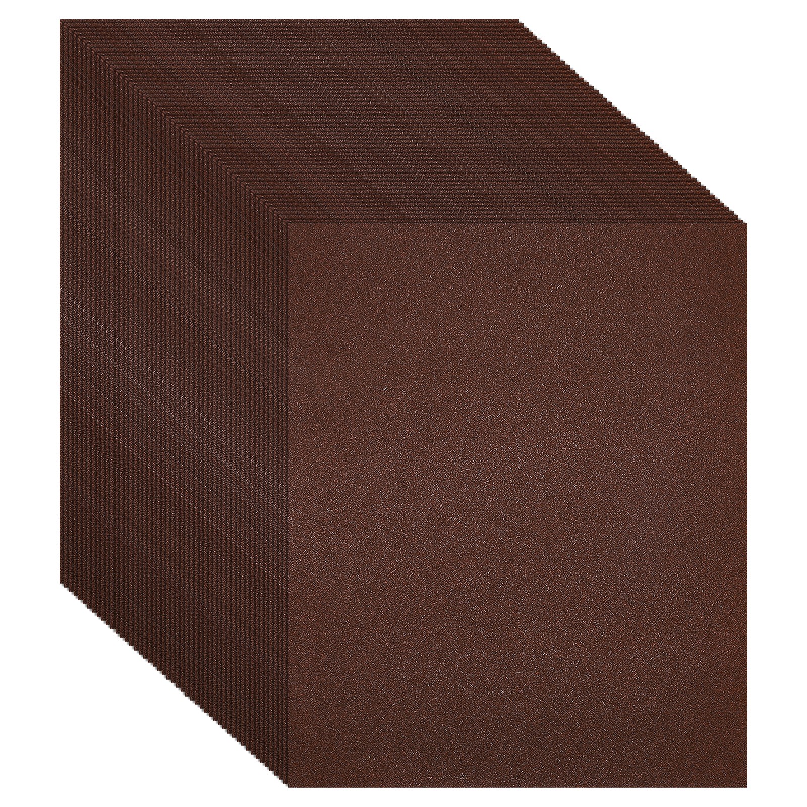 50 Pack 4.5" x 5.5" Sandpaper, 80 Grit Sand Paper for Wood Furniture Floor
