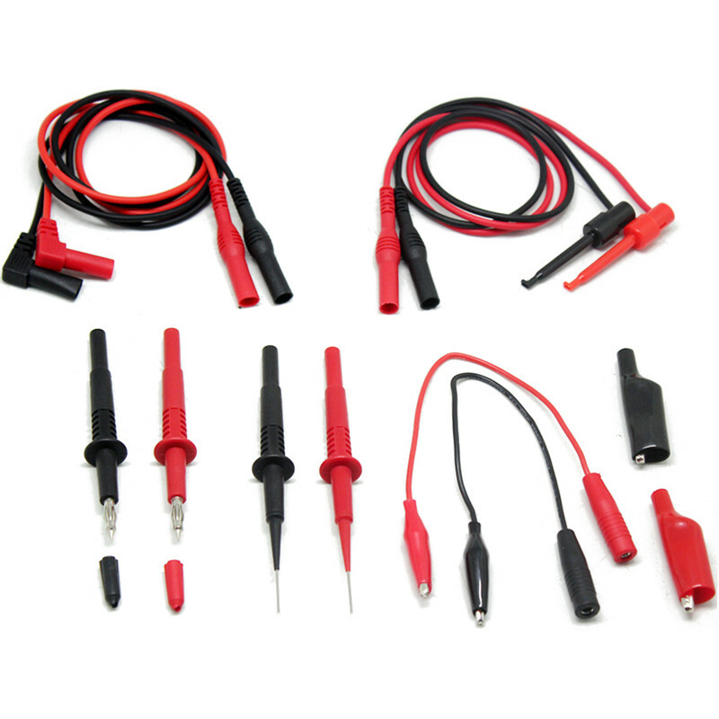 AIdetek test leads tipped for FLUKE multimeter tester banana jack TLP20158 USA