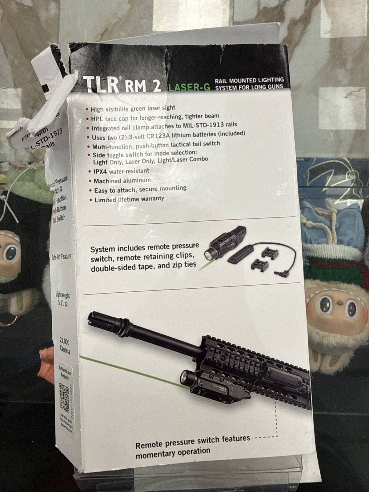 Streamlight TLR RM 2 Rail Mounted LED BROKEN BOX
