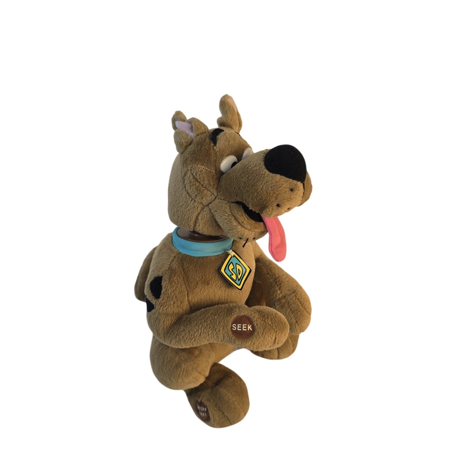 Groovy Tunes Scooby-Doo FM Radio Plush Equity 2003 Tested Working