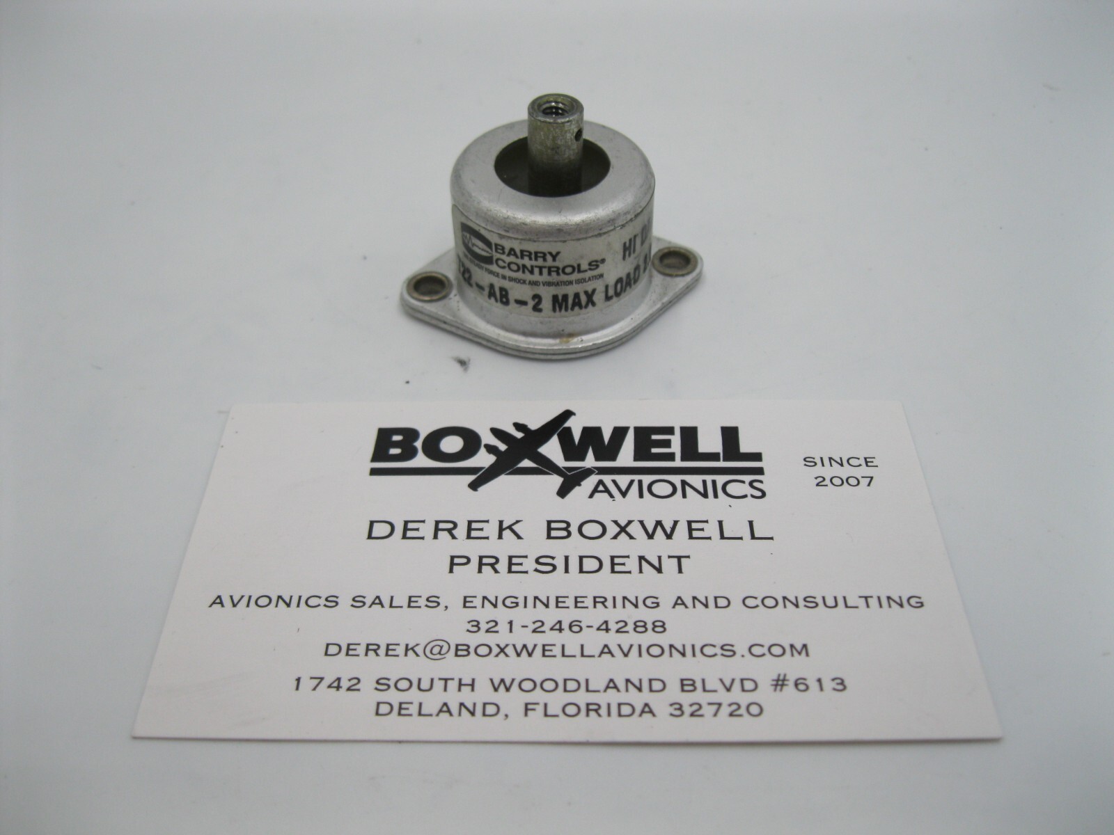 BARRY CONTROLS HI DAMP PN: T22-AB-2