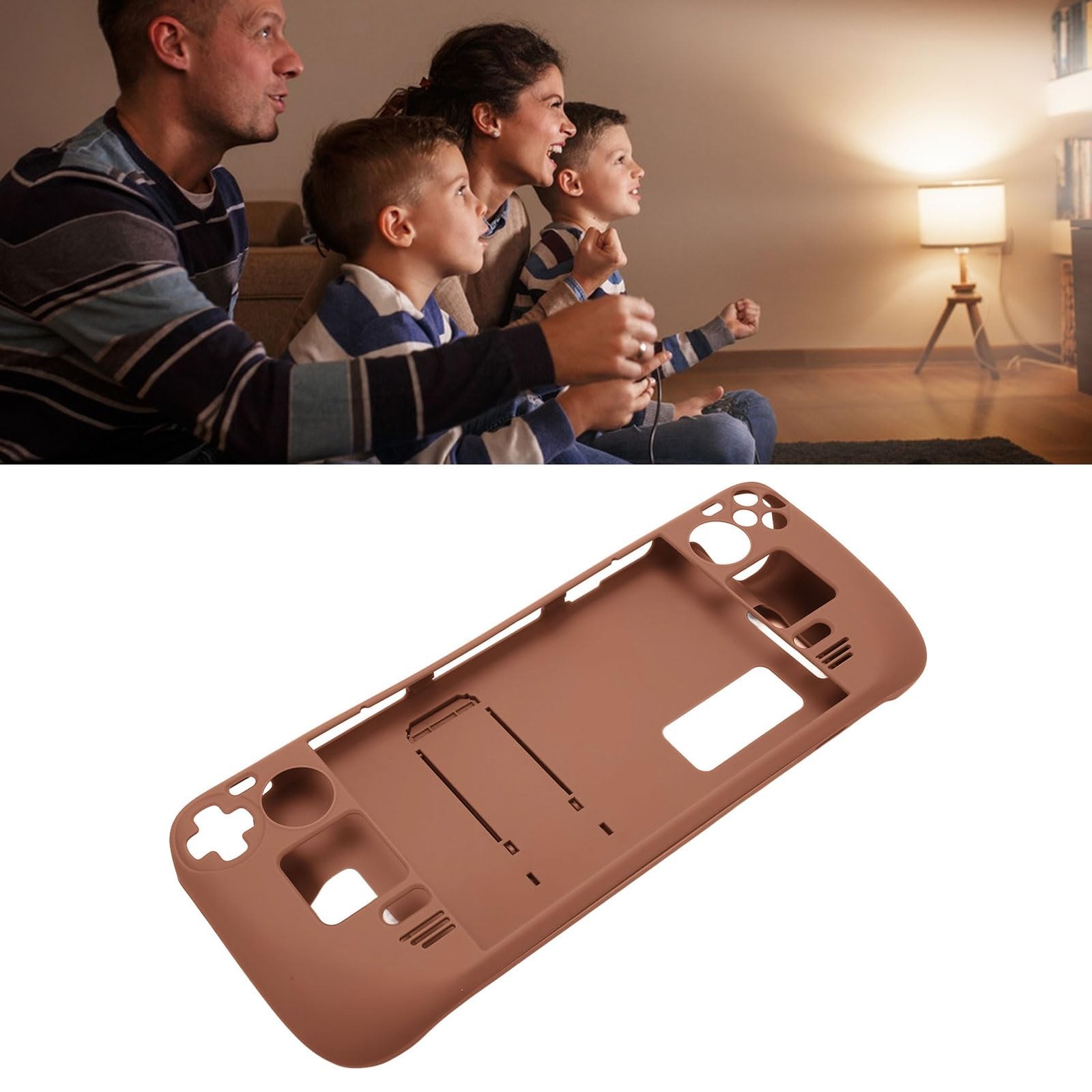 Yosoo Steam Deck Kickstand Case Brown