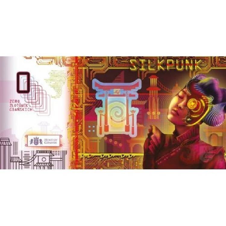 SILKPUNK COLLECTOR’S BON PUNK UNIVERSE 2023 0 ZŁOTÓWKI GDAŃSKIE BANK NOTE