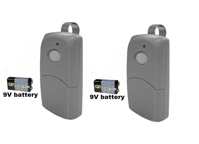 2x For 3089 multi-code multicode 308911 Linear MCS308911 300mhz 1 button remote