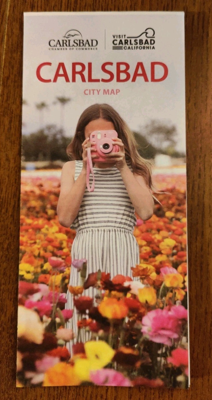 Carlsbad City Map/Visitor Guide, California