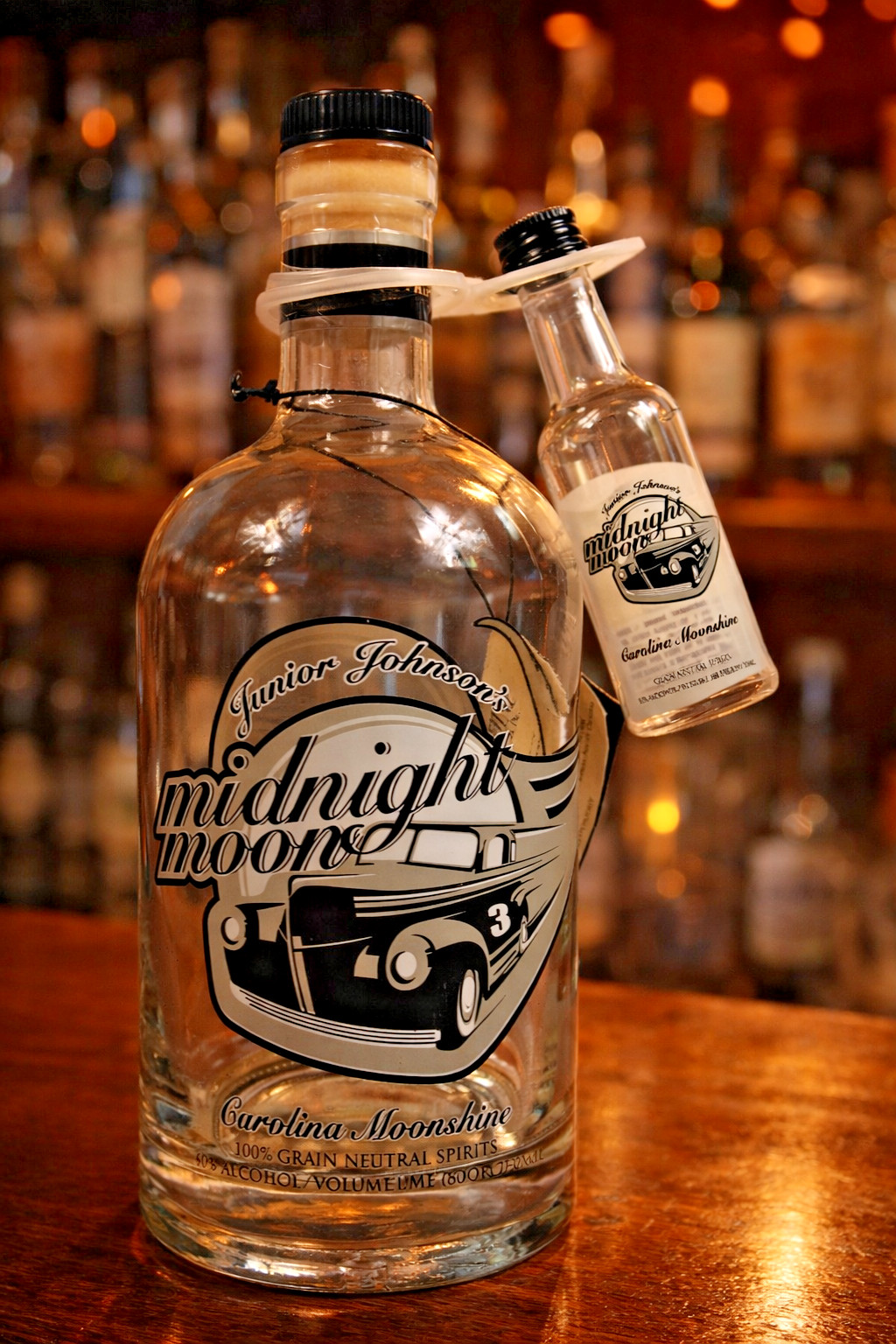 Junior Johnson Midnight Moonshine Bottle