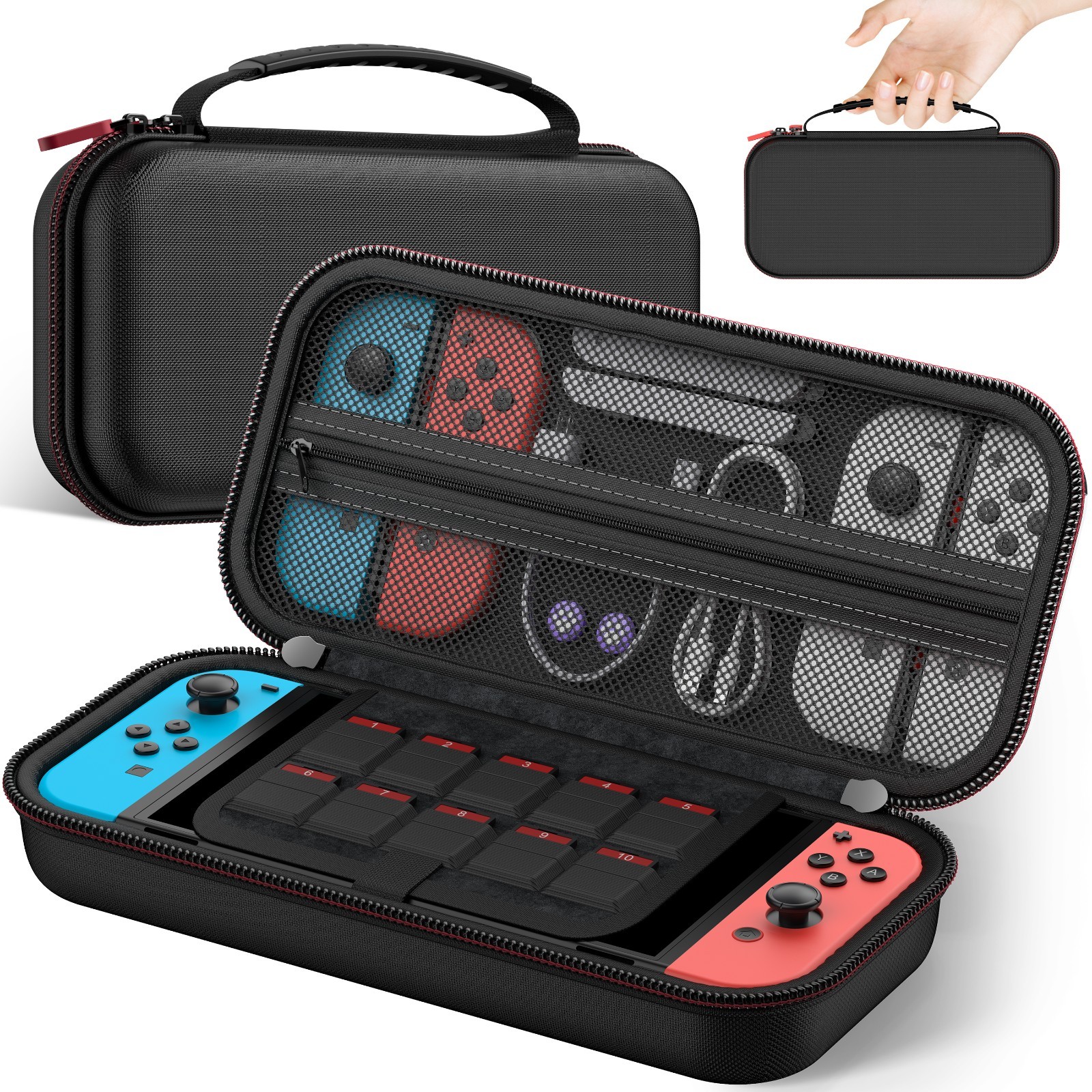 Carrying Case FOR Nintendo Switch 2&New Switch OLED Model (2021) Hard Travel Bag