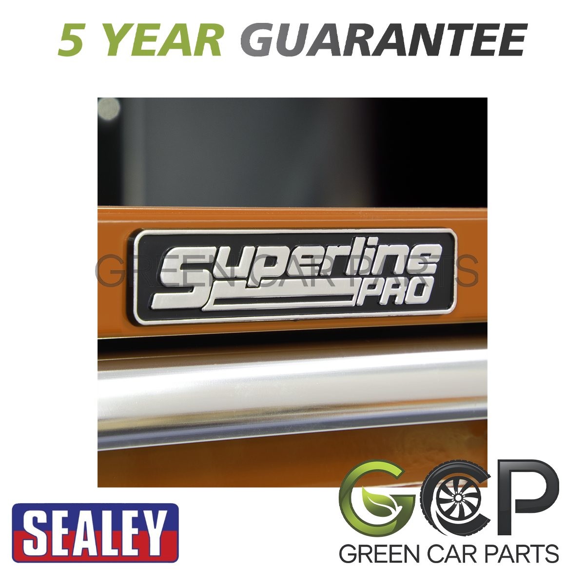 Sealey Superline PRO� Mid-Box Tool Chest 2 Drawer Orange AP26029TO