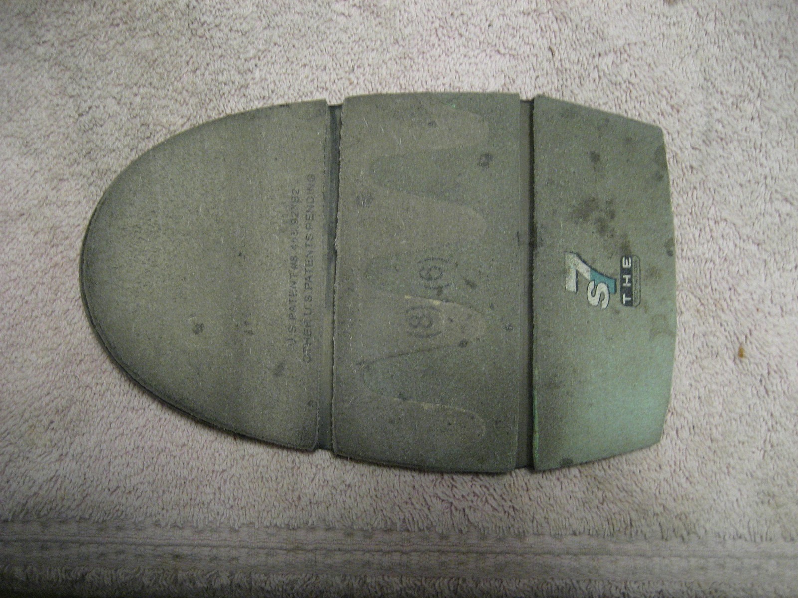 Dexter The 9 Bowling Shoe Replacement Slide Sole S7 #7 used