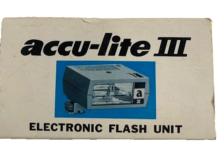 Accura Accu-lite III Electronic Flash Units (set of 3) Made in Japan Boxed New