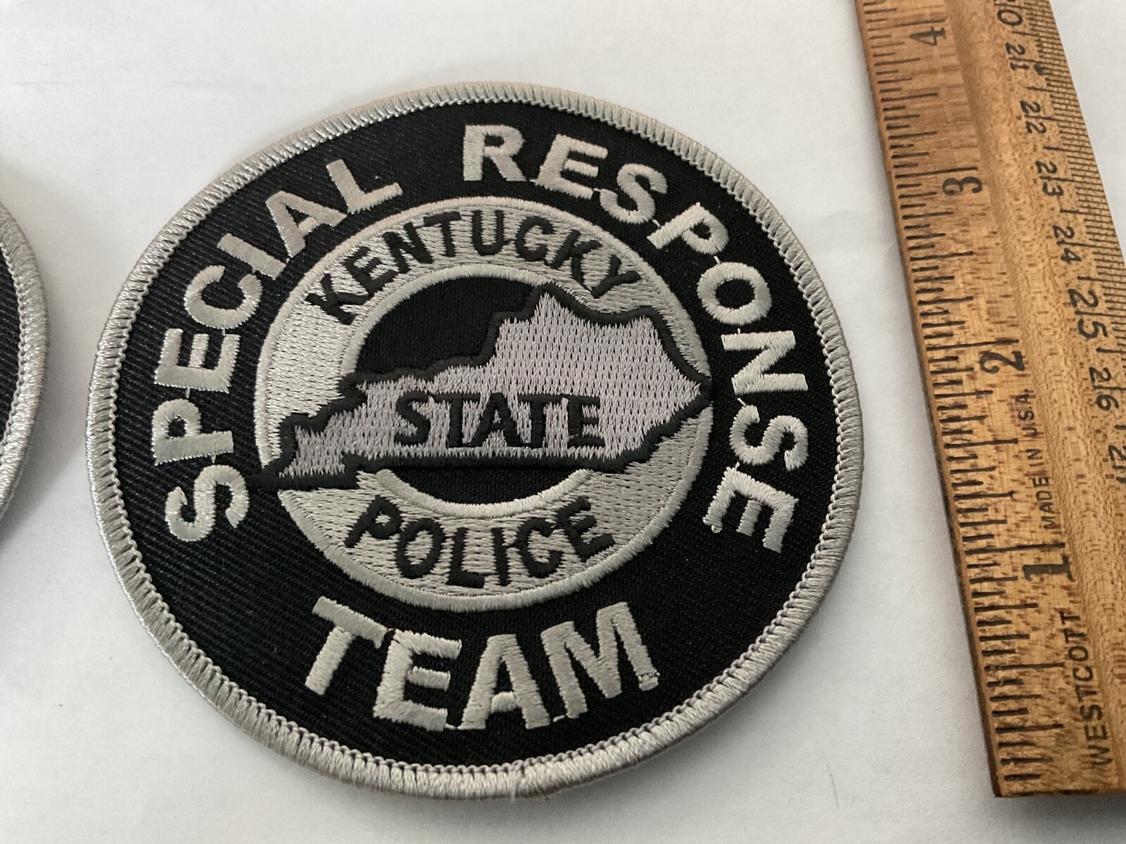 Kentucky State Police Special Response Team Subdued patch set full size new