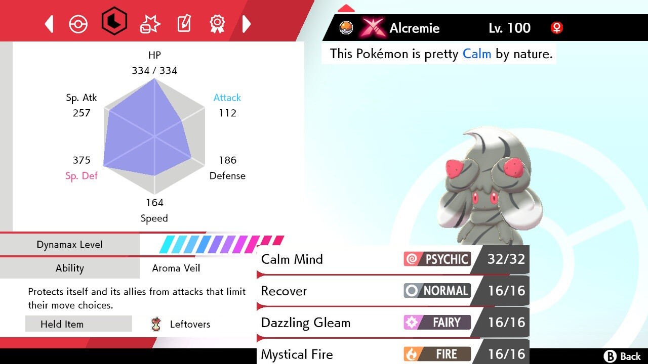 Pokemon Sword and Shield 6iv Shiny Alcremie - FAST DELIVERY!