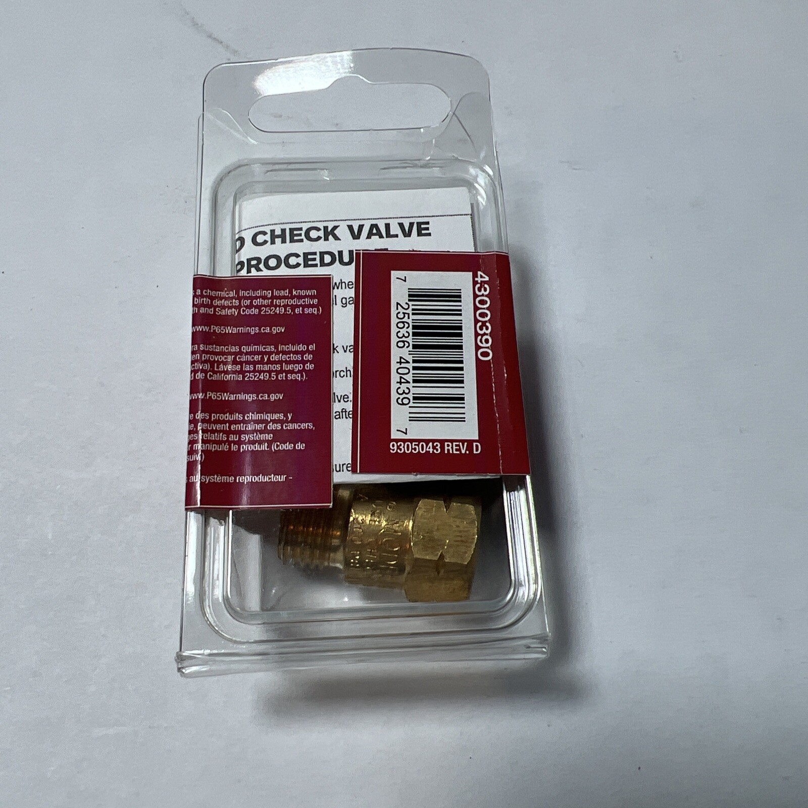 Harris 88-6Cvt R&L Welding Torch Check Valve Set,Brass,2 Pc