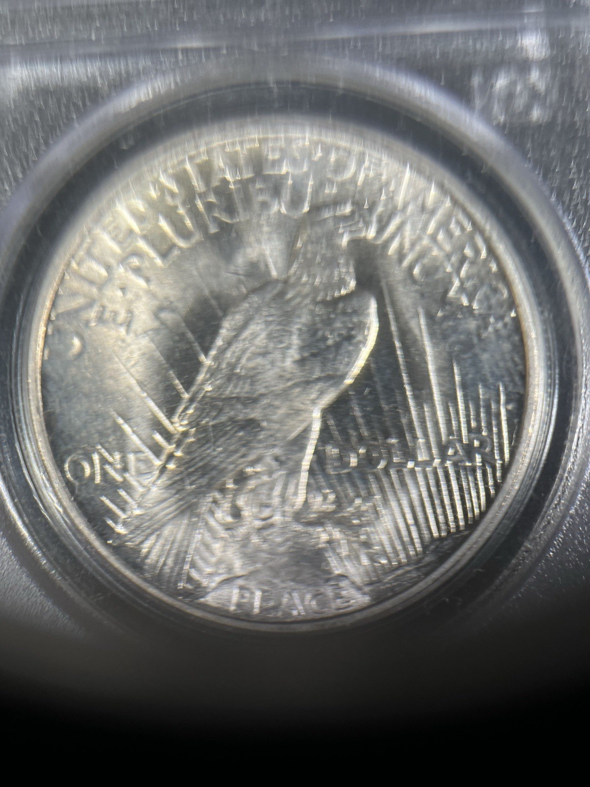 1921 $1 PCGS MS64 High Relief