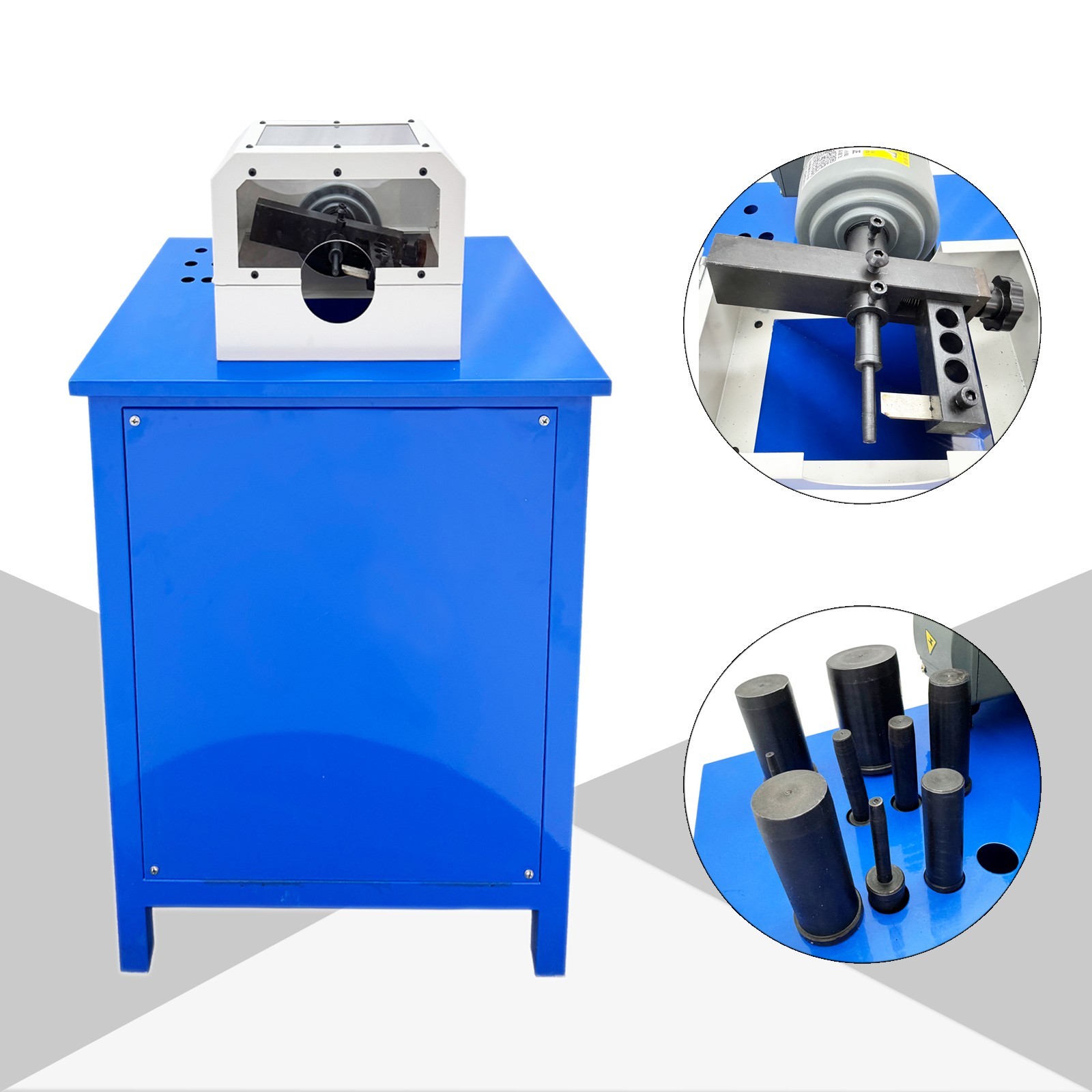 Electric Rubber Hose Peeling Machine (110V, 6-51mm ID, 10 Sets Of Dies)