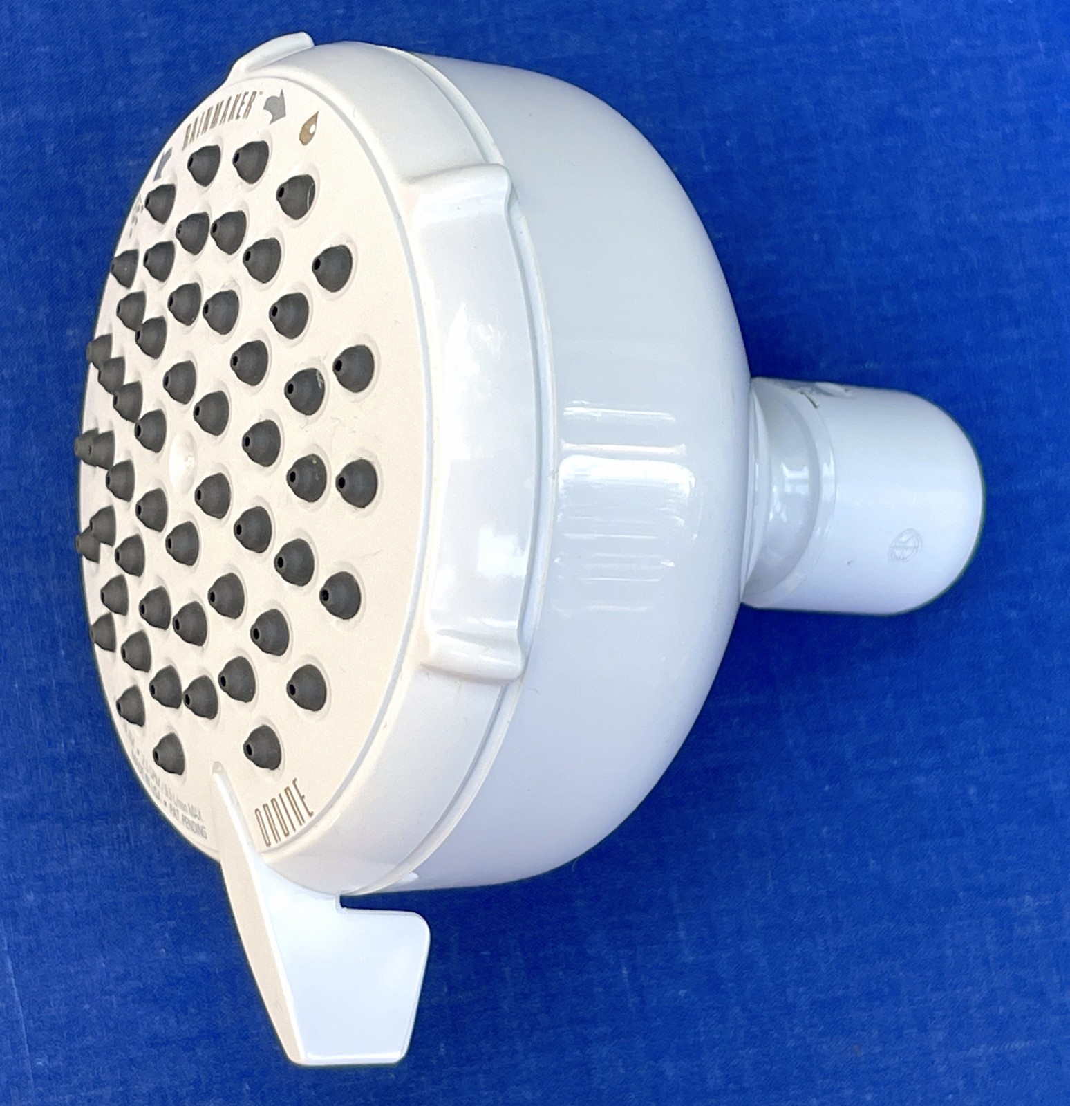 NOS ✅ ONDINE 25101WW InTouch Rainmaker Multi Function White Shower Head, Spa New