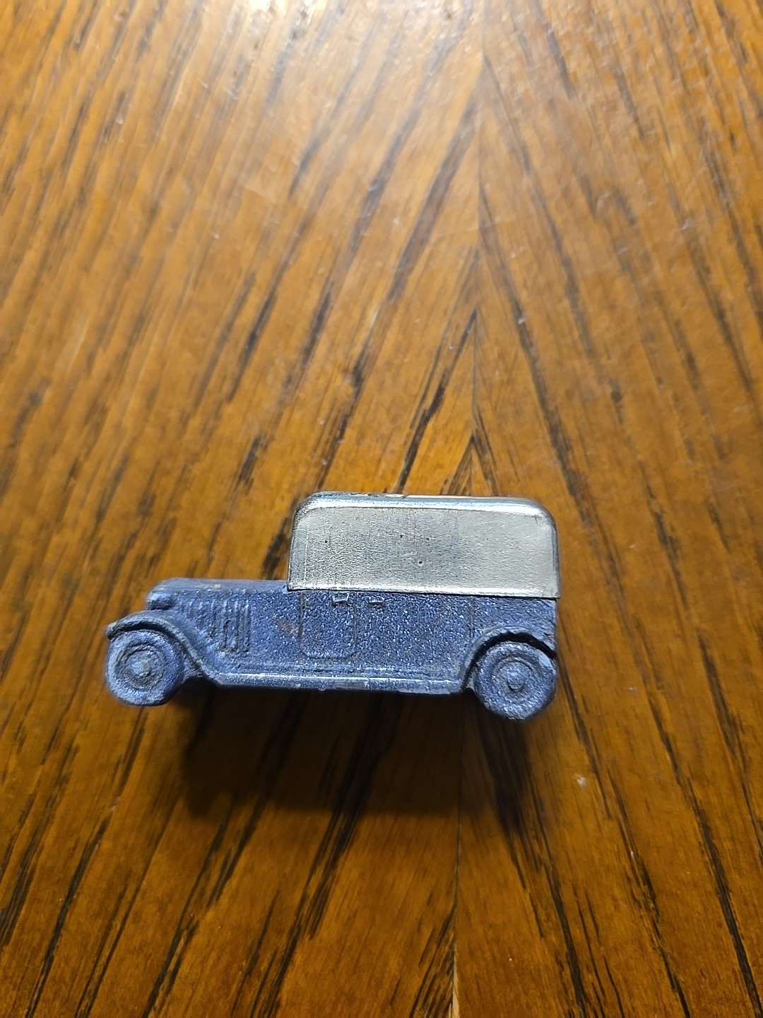 Vintage Antique Car Shaped Metal Pencil Sharpener Germany
